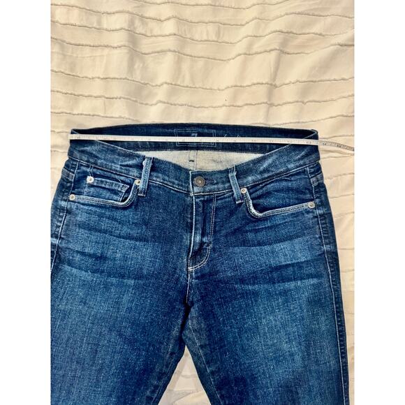 7 for All Mankind Low Rise Boot Cut Jeans Women’s 27 Dark Wash Y2K Revival Vtg - Picture 13 of 16